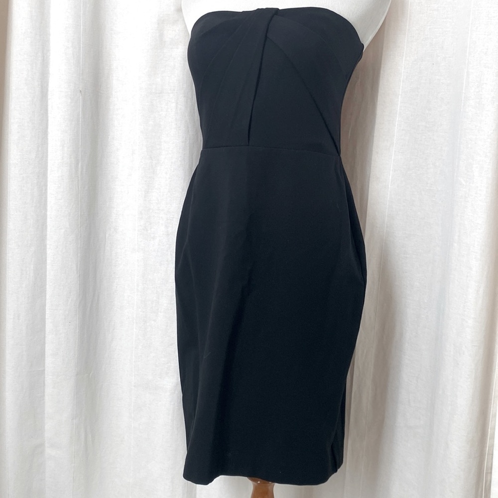 Short black cocktail dress